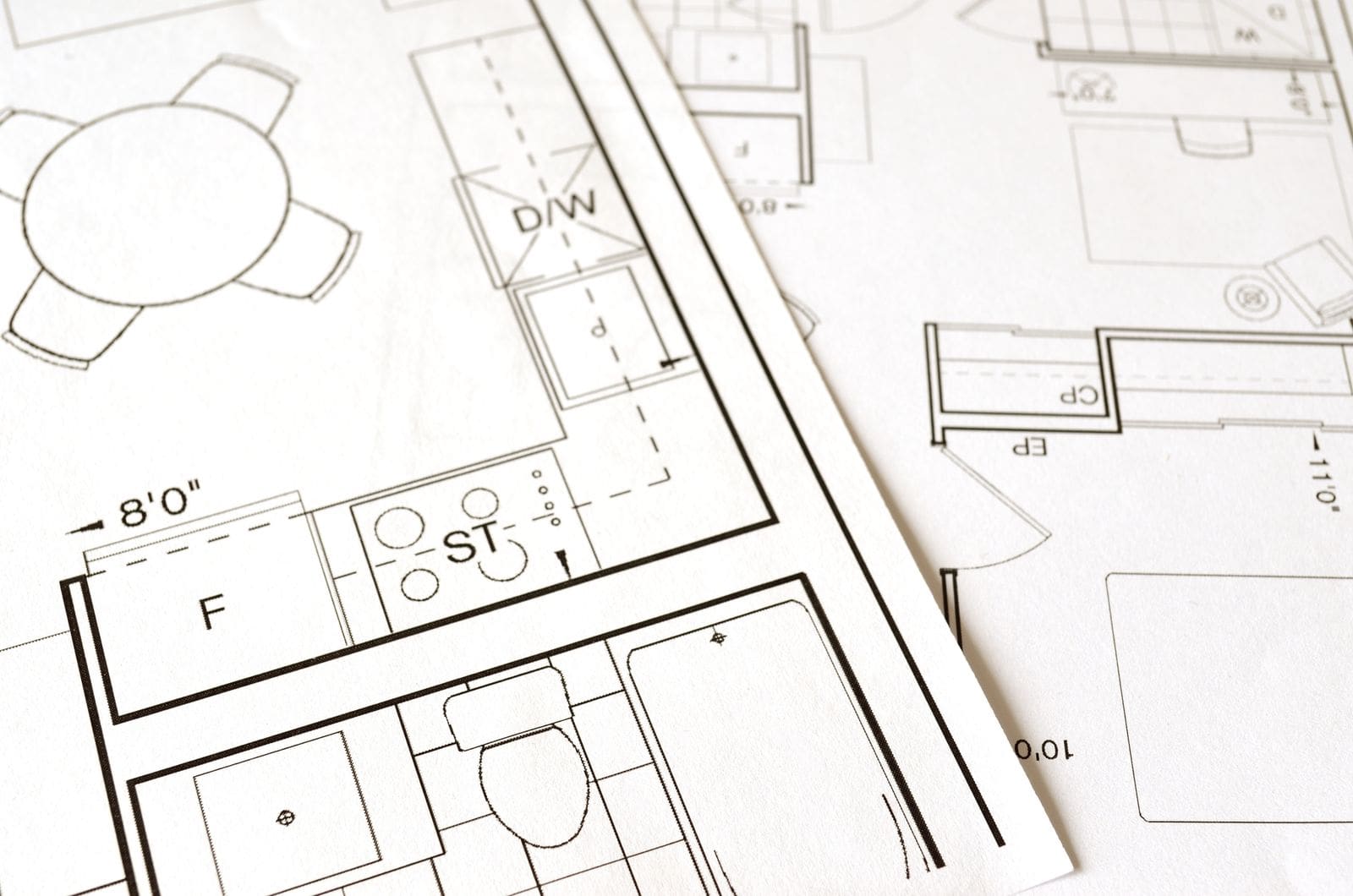 Bathroom elevation drawing showing tile and fitting layout