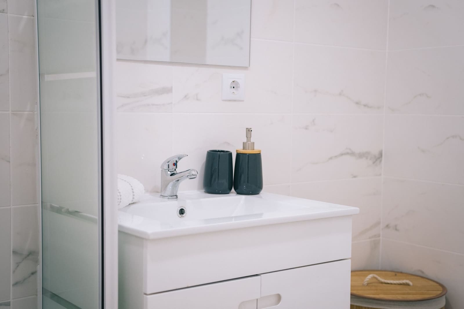 Rebuilt bathroom in a Deccan Gymkhana 3BHK renovation