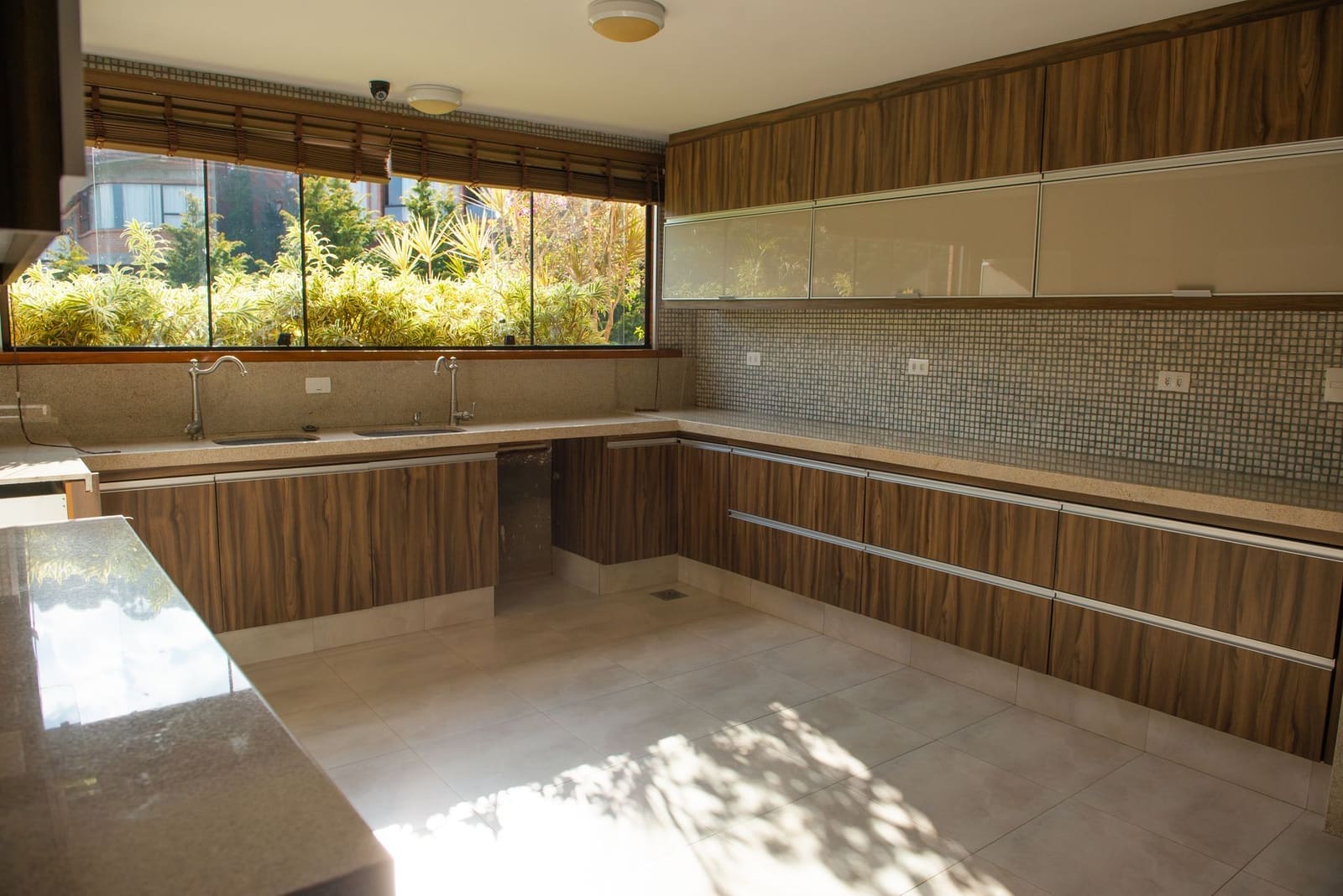 Wide parallel modular kitchen for two cooks in a Baner 3BHK flat